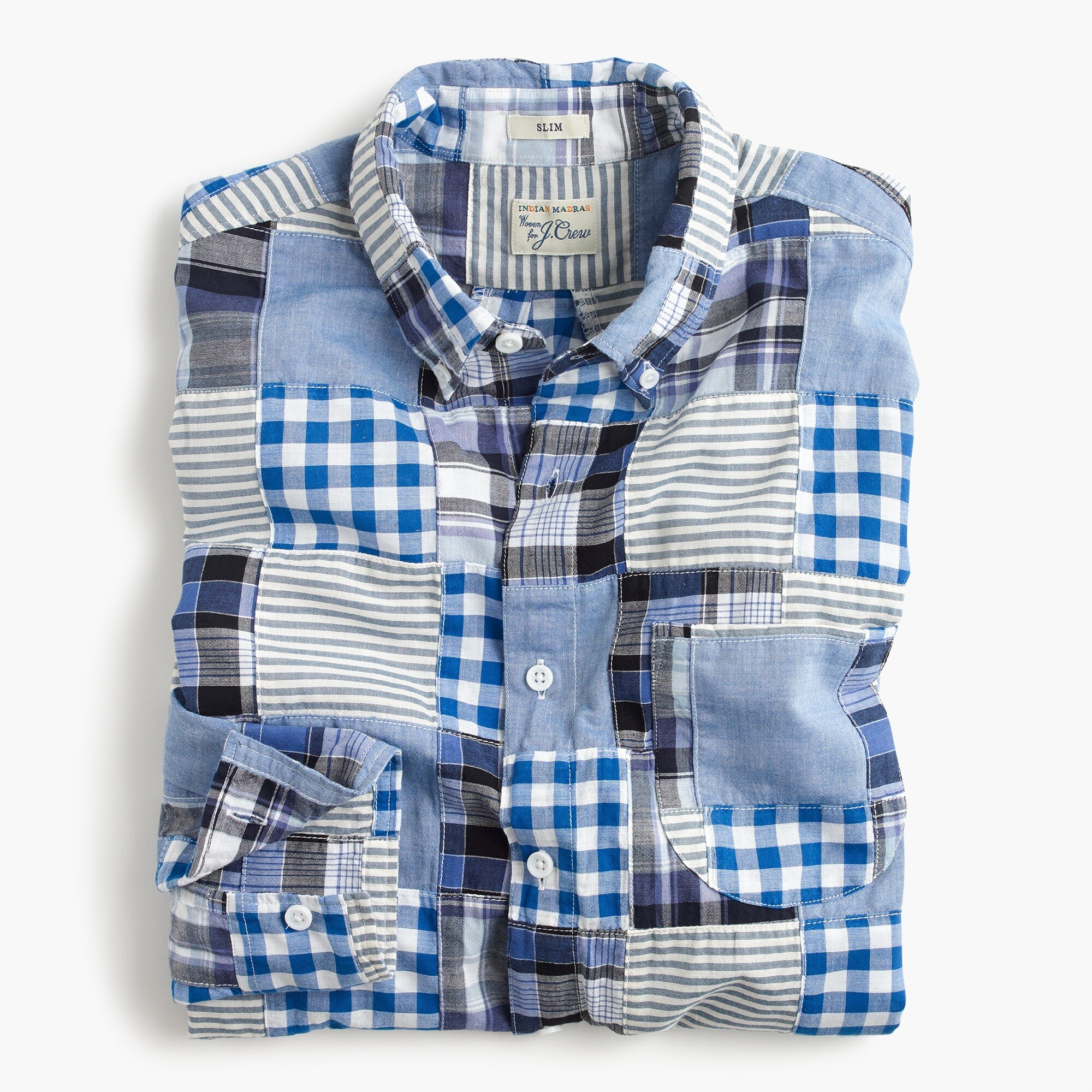 Blue Madras Dress